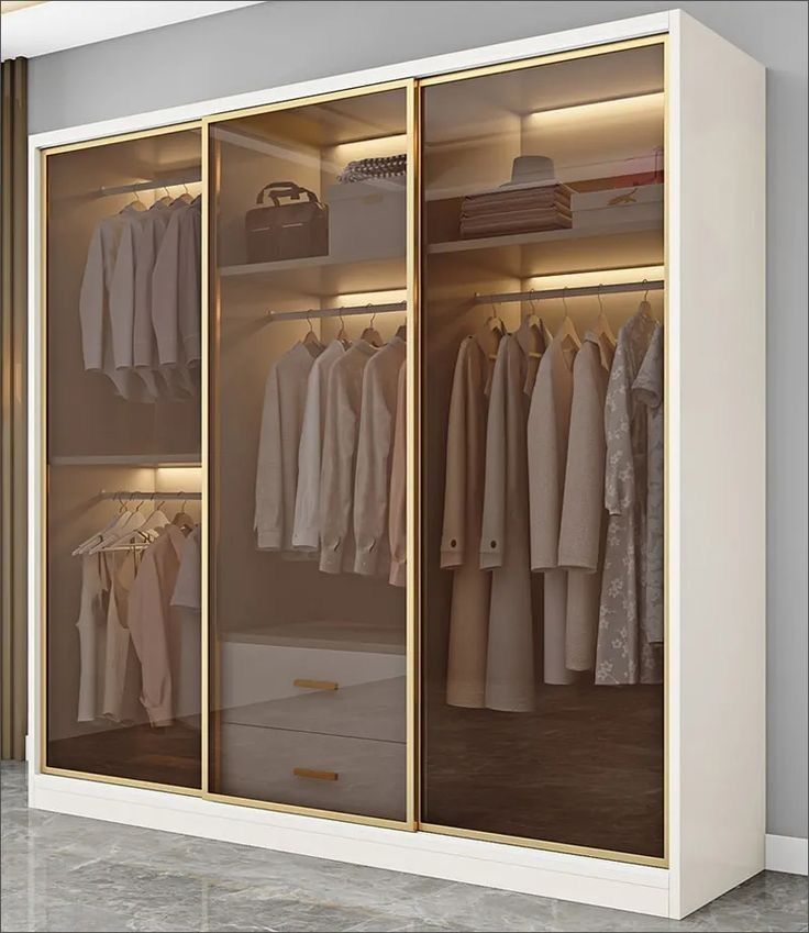 Lemari Baju Aluminium